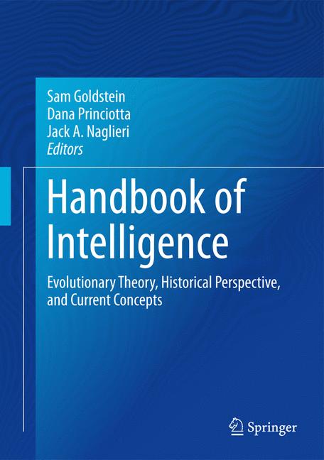 Weitere Ansicht: Handbook of Intelligence