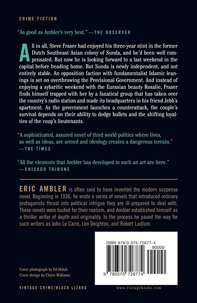 Weitere Ansicht: State of Siege | Eric Ambler