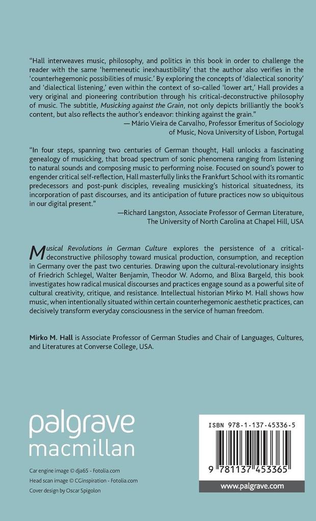 Weitere Ansicht: Musical Revolutions in German Culture | M. Hall
