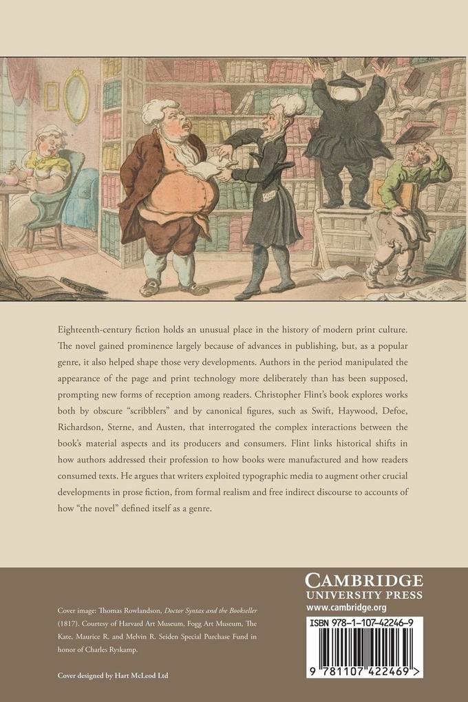 Weitere Ansicht: The Appearance of Print in Eighteenth-Century Fiction | Christopher Flint