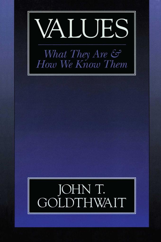 Produktbild: Values | John T Goldthwait