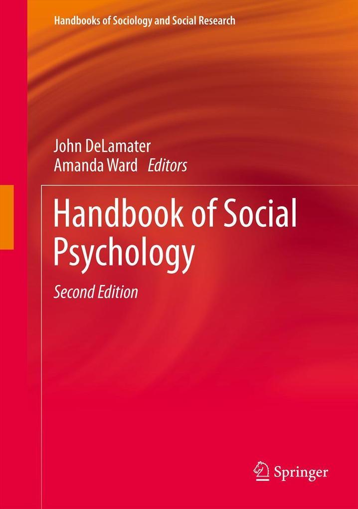 Produktbild: Handbook of Social Psychology