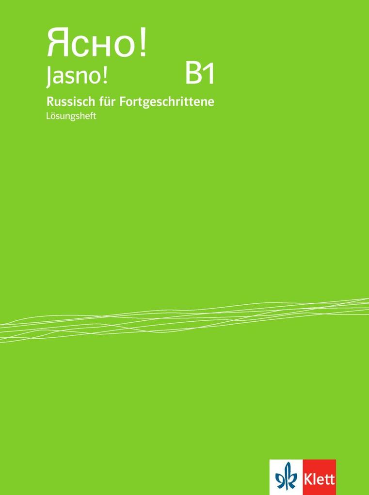 Produktbild: Jasno! Lösungsheft B1
