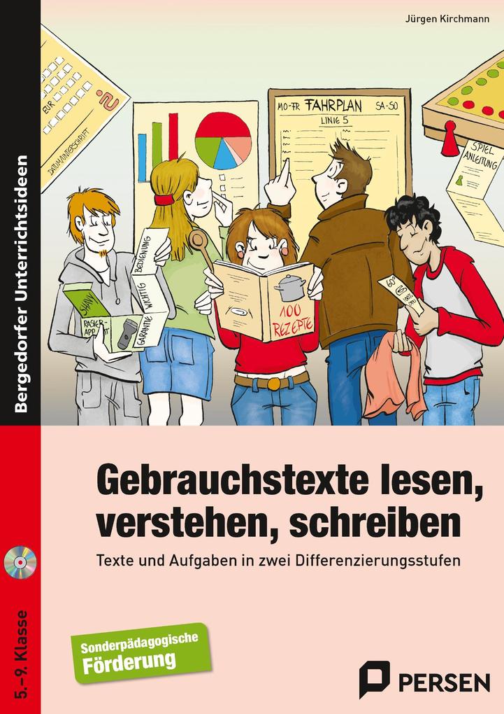 Produktbild: Gebrauchstexte lesen, verstehen, schreiben | Jürgen Kirchmann