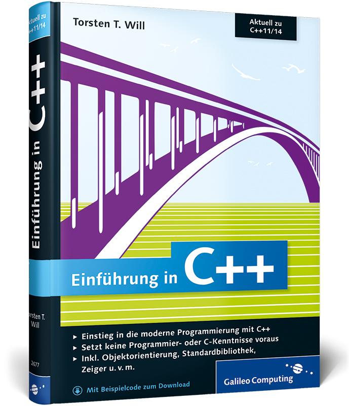 Produktbild: Einführung in C++ | Torsten T. Will
