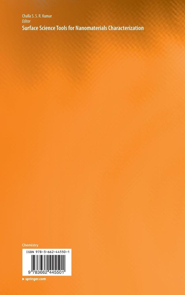 Weitere Ansicht: Surface Science Tools for Nanomaterials Characterization