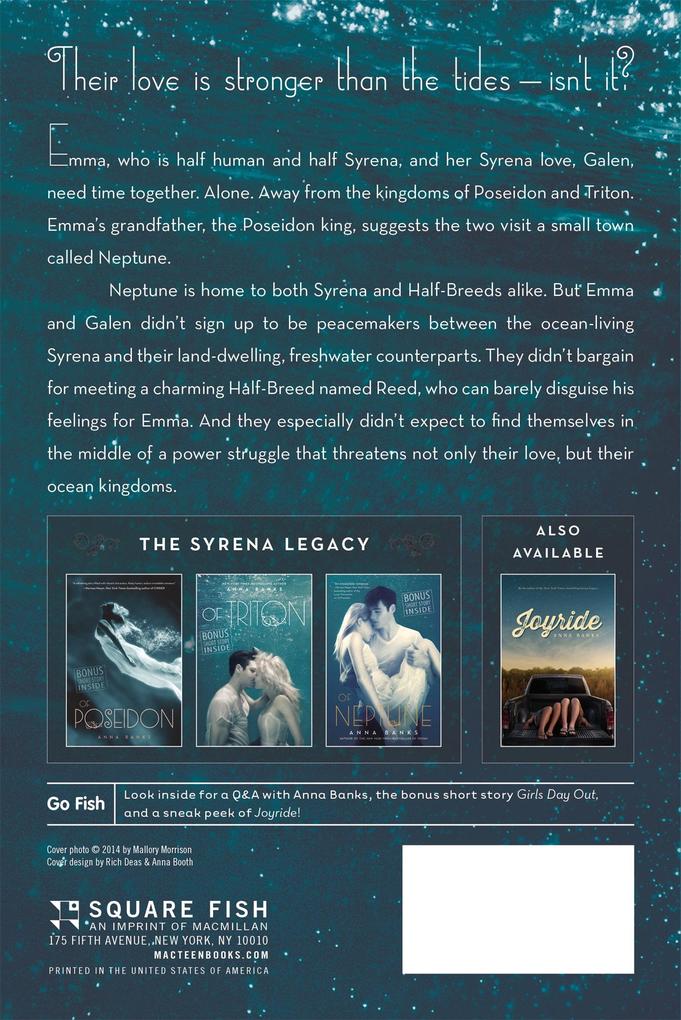 Weitere Ansicht: Of Neptune | Anna Banks