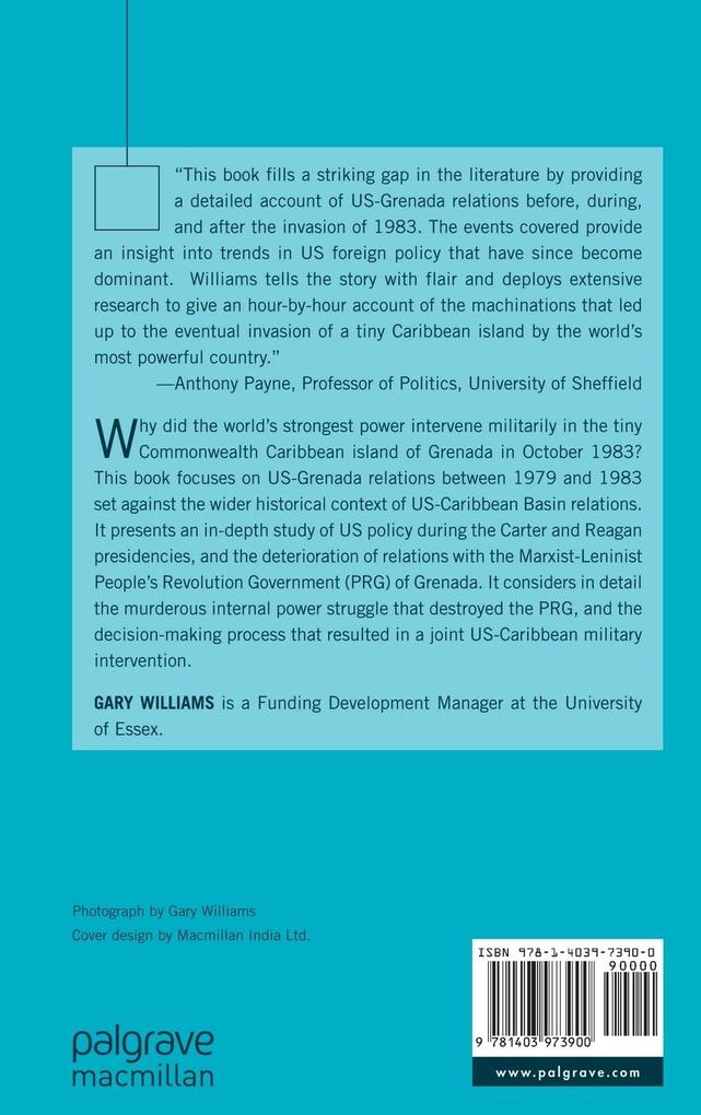 Weitere Ansicht: Us-Grenada Relations | G. Williams, Gary Williams