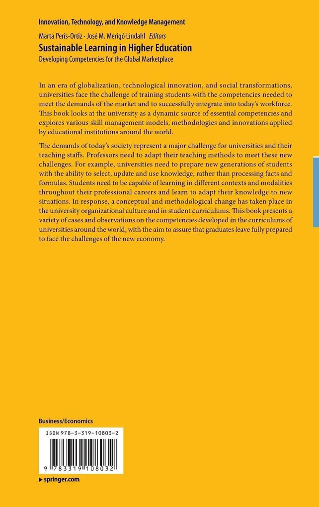 Weitere Ansicht: Sustainable Learning in Higher Education