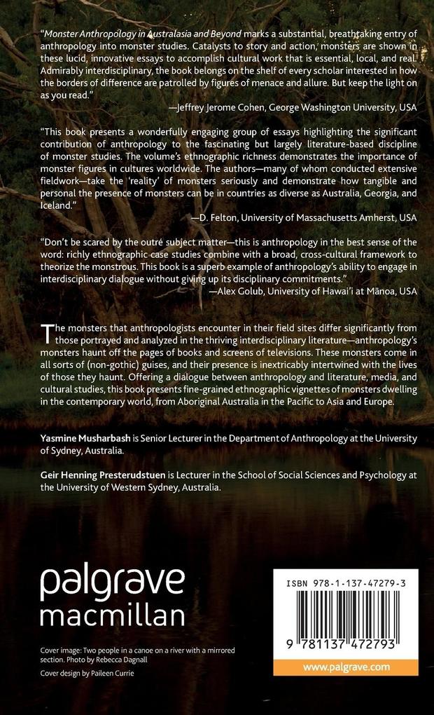 Weitere Ansicht: Monster Anthropology in Australasia and Beyond