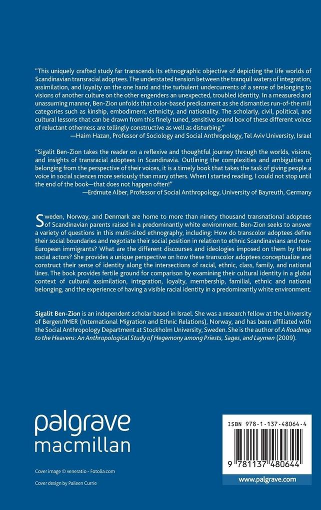 Weitere Ansicht: Constructing Transnational and Transracial Identity | Sigalit Ben-Zion