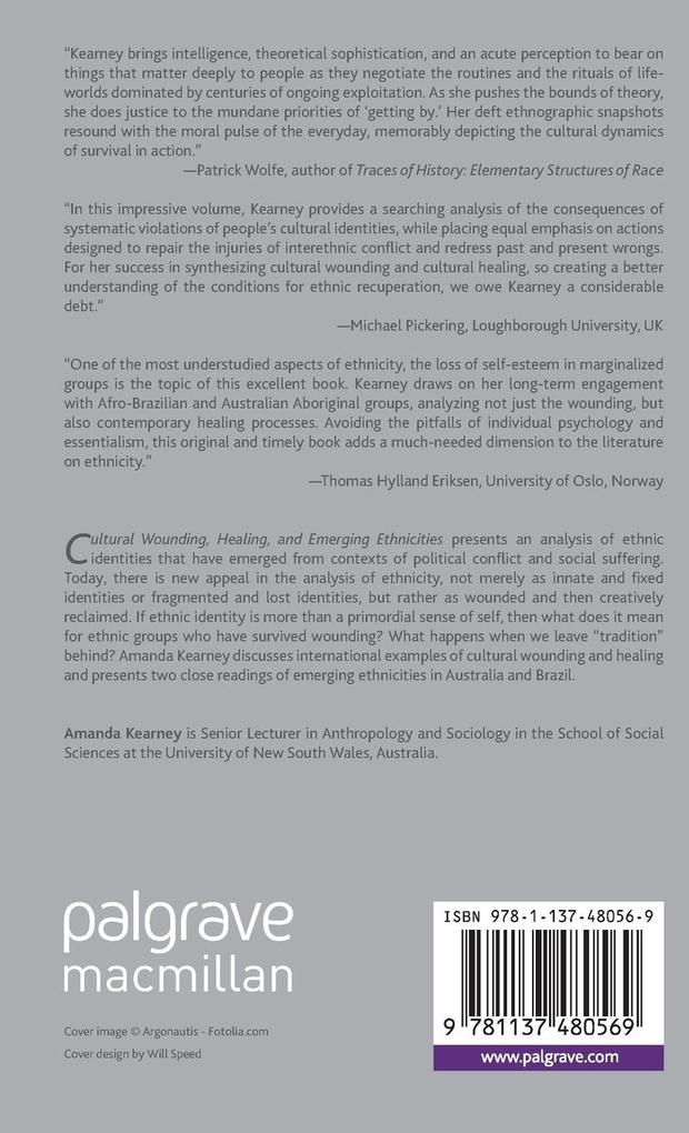 Weitere Ansicht: Cultural Wounding, Healing, and Emerging Ethnicities | A. Kearney