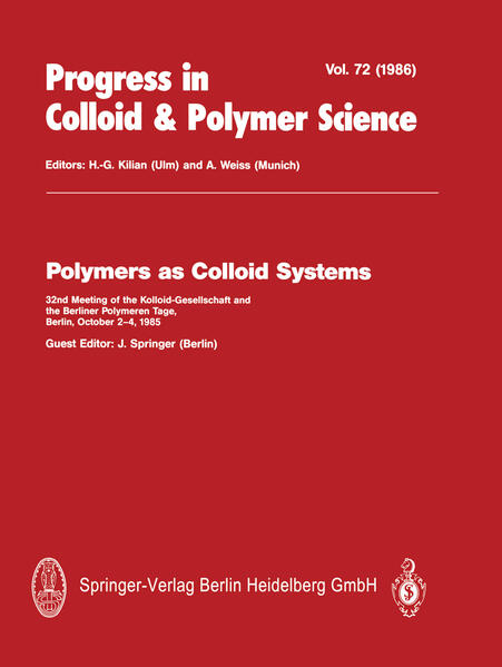 Produktbild: Polymers as Colloid Systems
