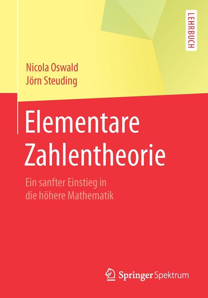 Produktbild: Elementare Zahlentheorie | Nicola Oswald, Jörn Steuding