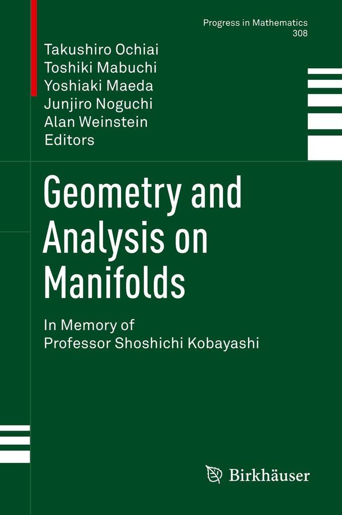 Produktbild: Geometry and Analysis on Manifolds
