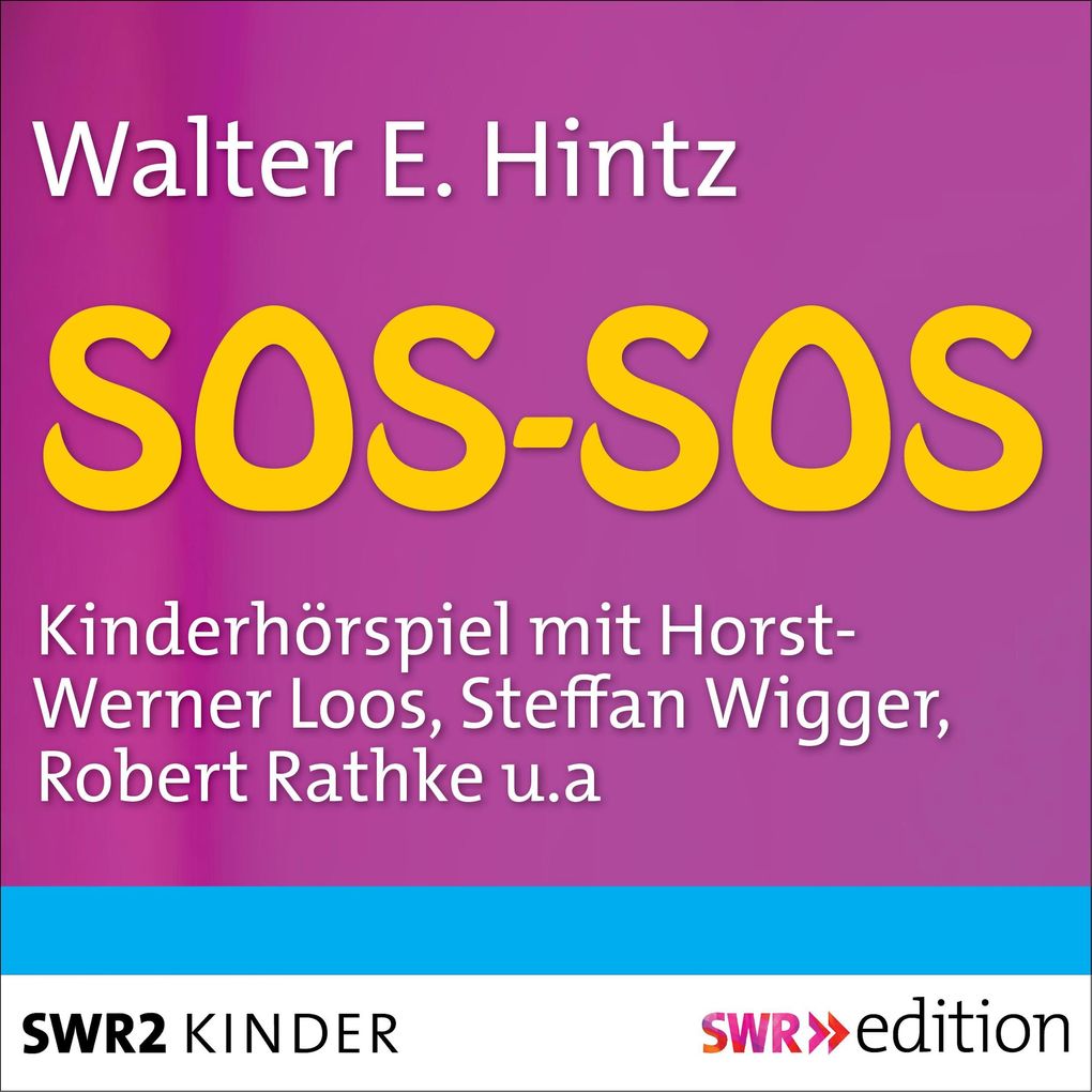 Produktbild: SOS-SOS | Werner E. Hintz