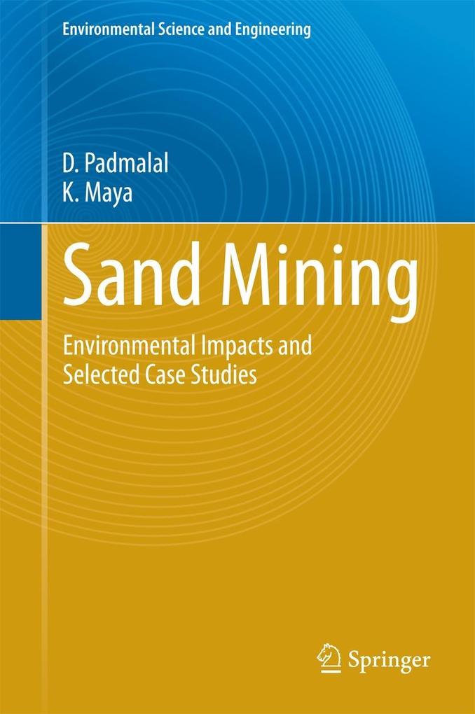 Produktbild: Sand Mining | D. Padmalal, K. Maya