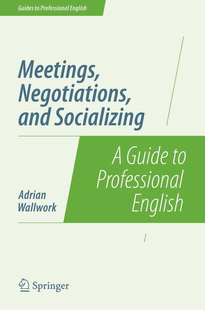 Produktbild: Meetings, Negotiations, and Socializing | Adrian Wallwork