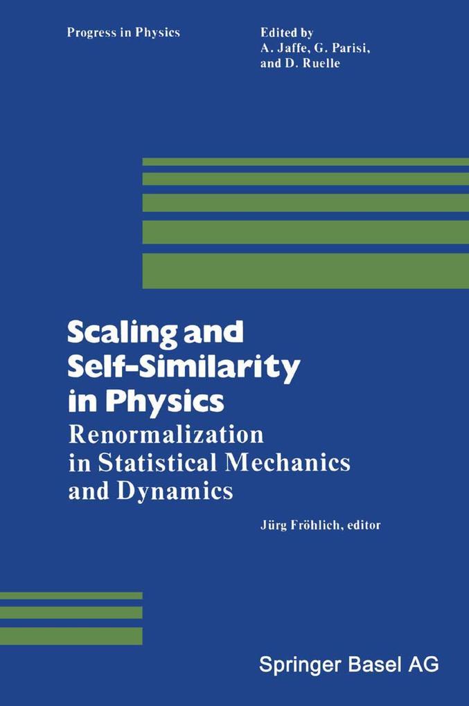 Produktbild: Scaling and Self-Similarity in Physics | Fröhlich