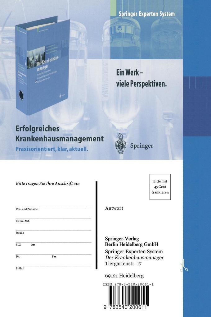 Weitere Ansicht: Der Krankenhausmanager