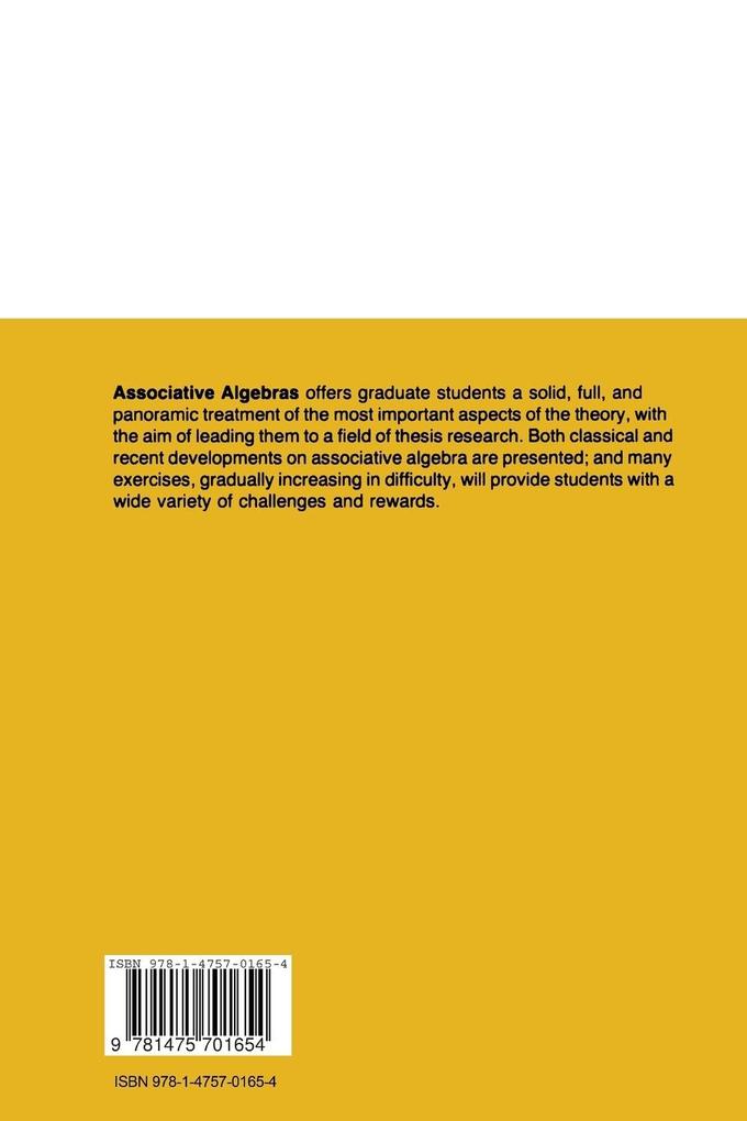Weitere Ansicht: Associative Algebras | R.S. Pierce