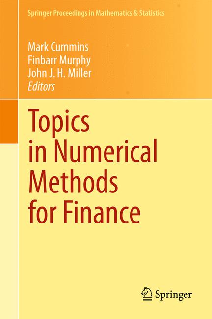 Weitere Ansicht: Topics in Numerical Methods for Finance