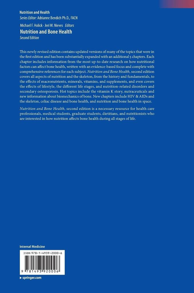 Weitere Ansicht: Nutrition and Bone Health
