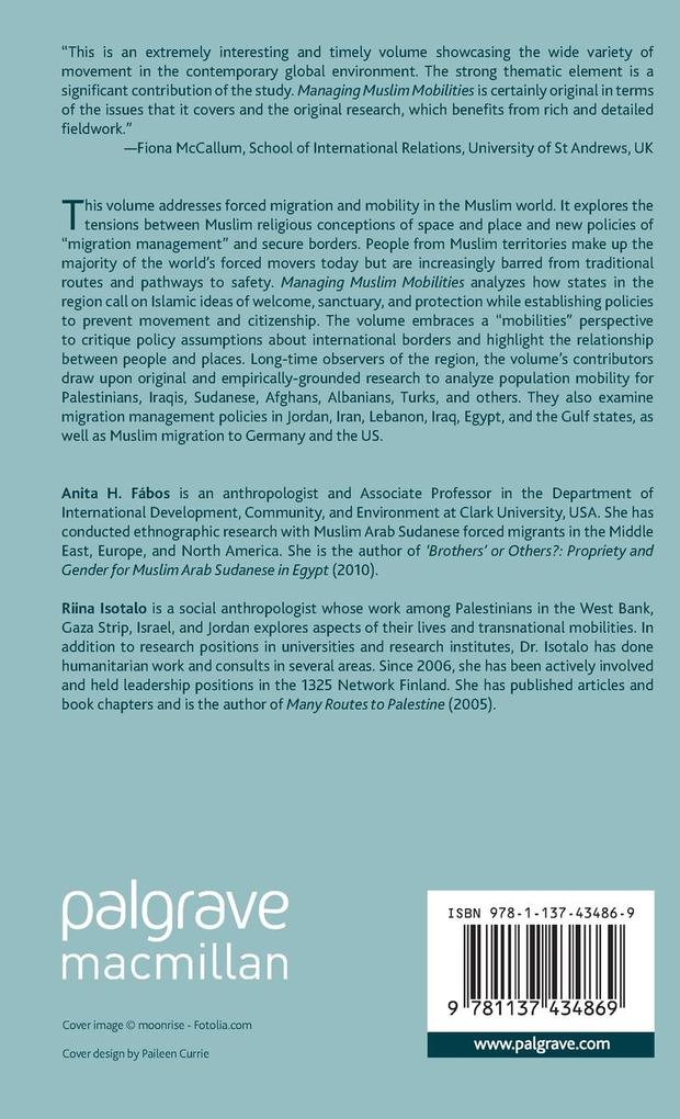 Weitere Ansicht: Managing Muslim Mobilities