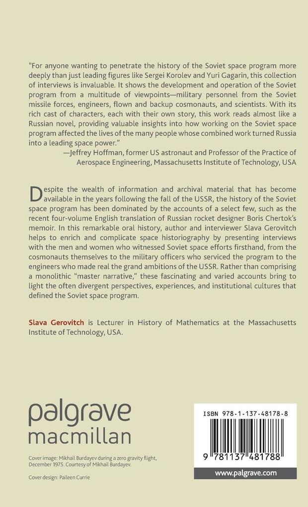 Weitere Ansicht: Voices of the Soviet Space Program | S. Gerovitch
