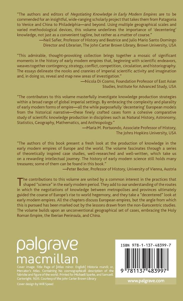 Weitere Ansicht: Negotiating Knowledge in Early Modern Empires