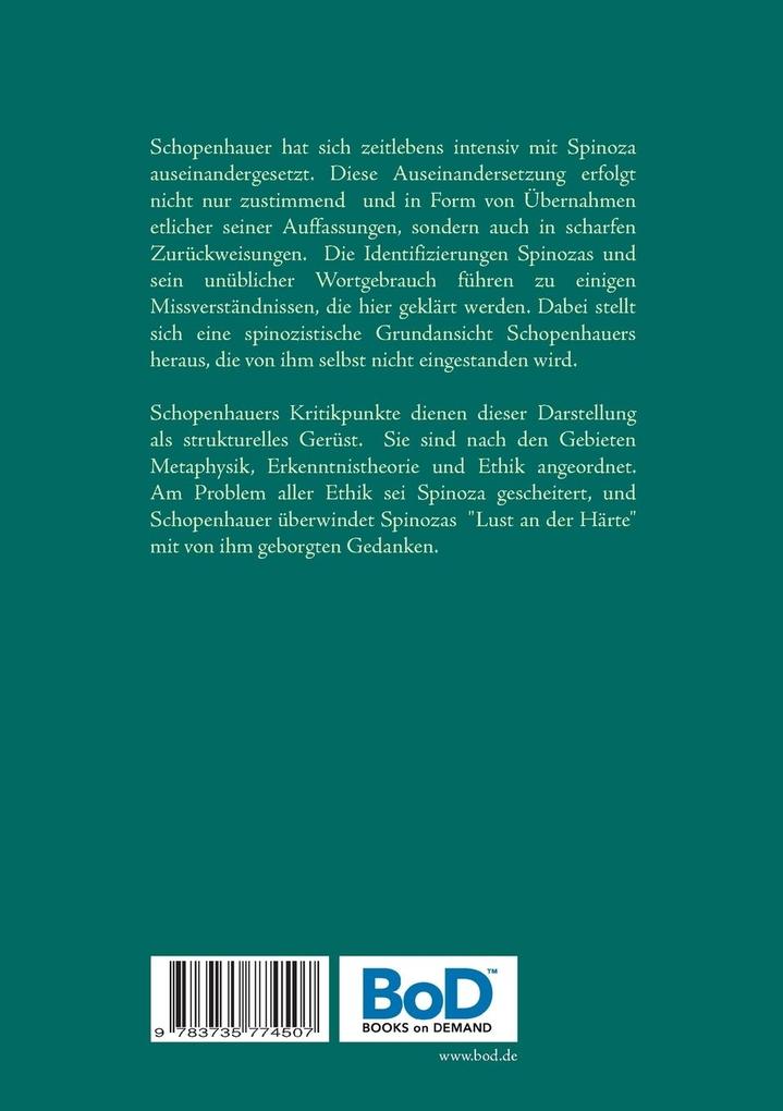 Weitere Ansicht: Schopenhauers Anleihen bei Spinoza | Ortrun Schulz