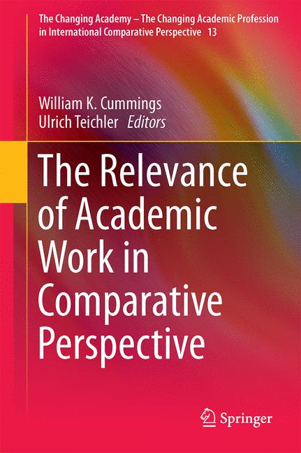 Weitere Ansicht: The Relevance of Academic Work in Comparative Perspective