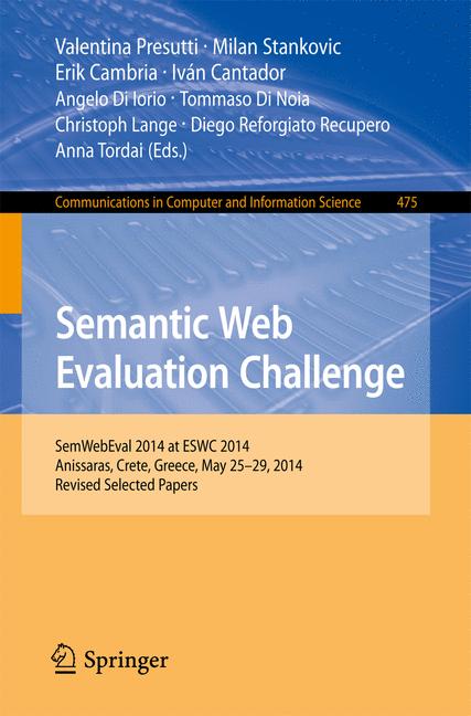 Weitere Ansicht: Semantic Web Evaluation Challenge