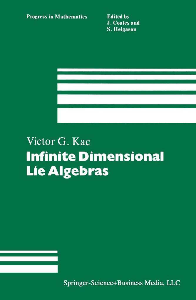 Produktbild: Infinite Dimensional Lie Algebras | Victor G. Kac