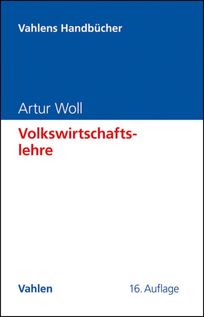 Produktbild: Volkswirtschaftslehre | Artur Woll