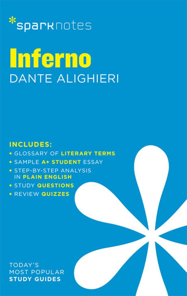 Produktbild: Inferno SparkNotes Literature Guide | SparkNotes, Dante Alighieri