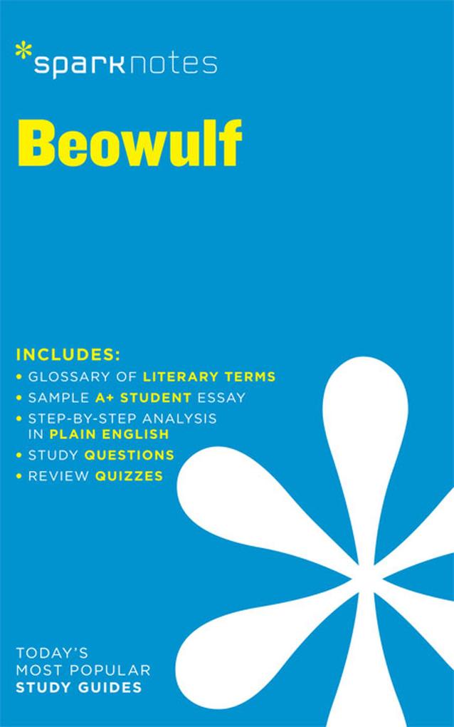 Produktbild: Beowulf SparkNotes Literature Guide | SparkNotes