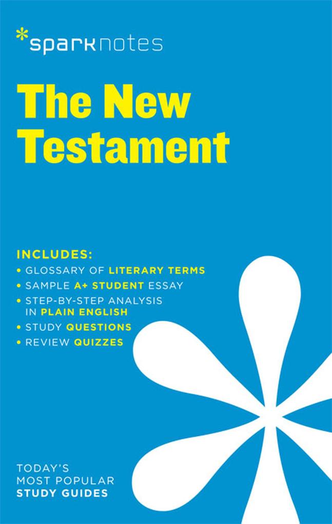 Produktbild: New Testament SparkNotes Literature Guide | SparkNotes