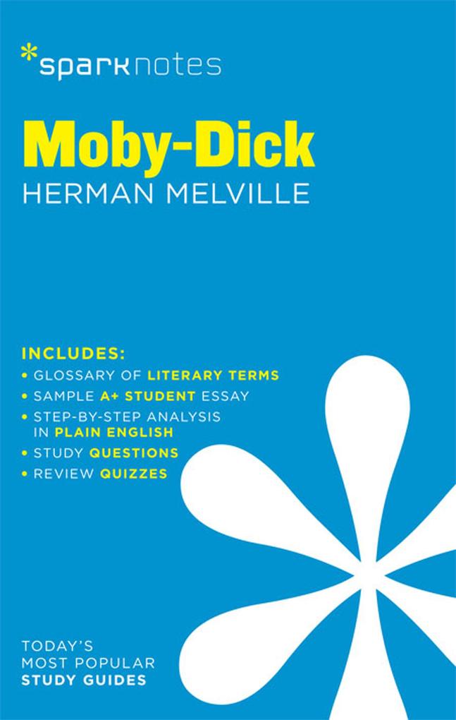 Produktbild: Moby-Dick SparkNotes Literature Guide | SparkNotes, Herman Melville
