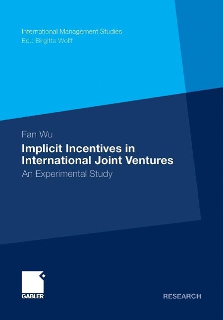 Produktbild: Implicit Incentives in International Joint Ventures | Fan Wu