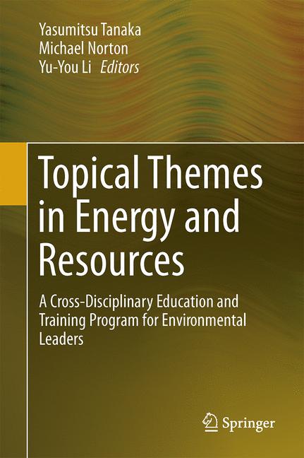Weitere Ansicht: Topical Themes in Energy and Resources