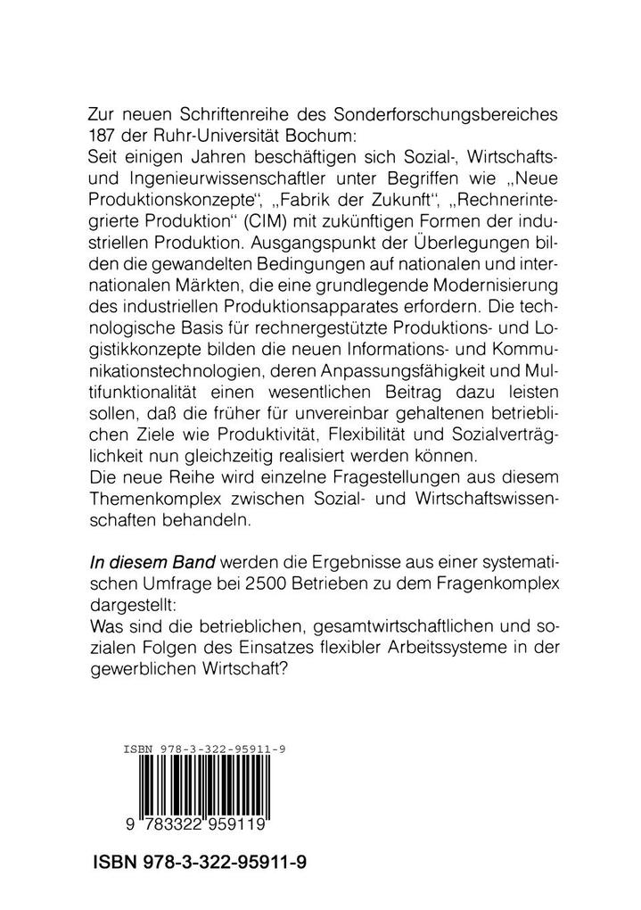 Weitere Ansicht: Flexible Arbeitssysteme im Maschinenbau