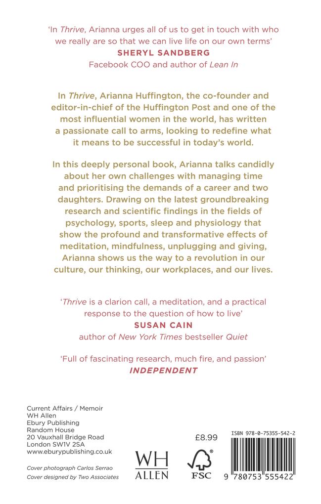 Weitere Ansicht: Thrive | Arianna Huffington