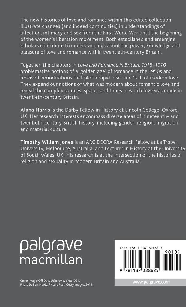 Weitere Ansicht: Love and Romance in Britain, 1918 - 1970