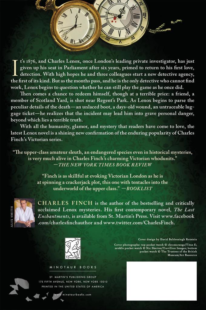 Weitere Ansicht: The Laws of Murder | Charles Finch