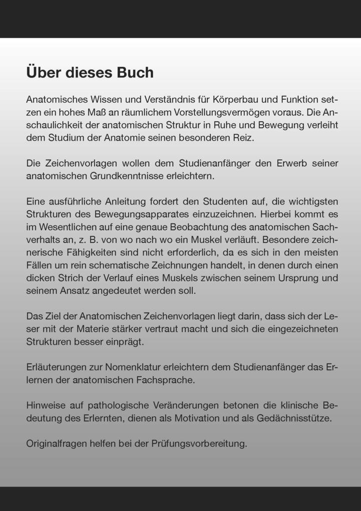 Weitere Ansicht: Anatomische Zeichenvorlagen | Frauke Harms