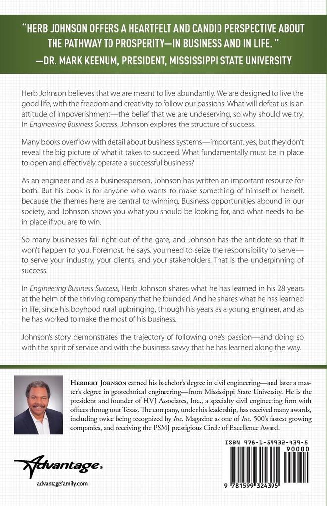 Weitere Ansicht: Engineering Business Success | Herbert Johnson