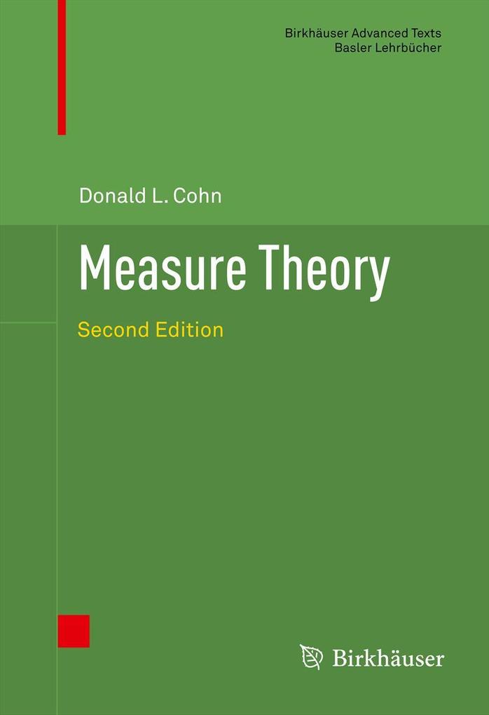 Produktbild: Measure Theory | Donald L. Cohn
