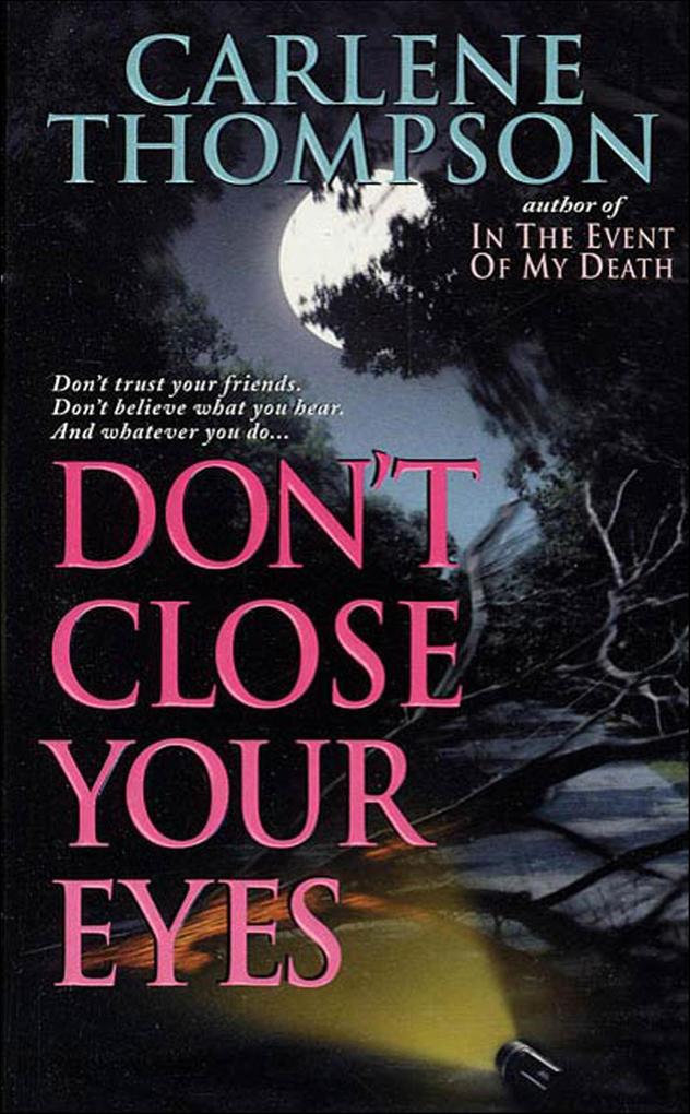 Produktbild: Don't Close Your Eyes | Carlene Thompson