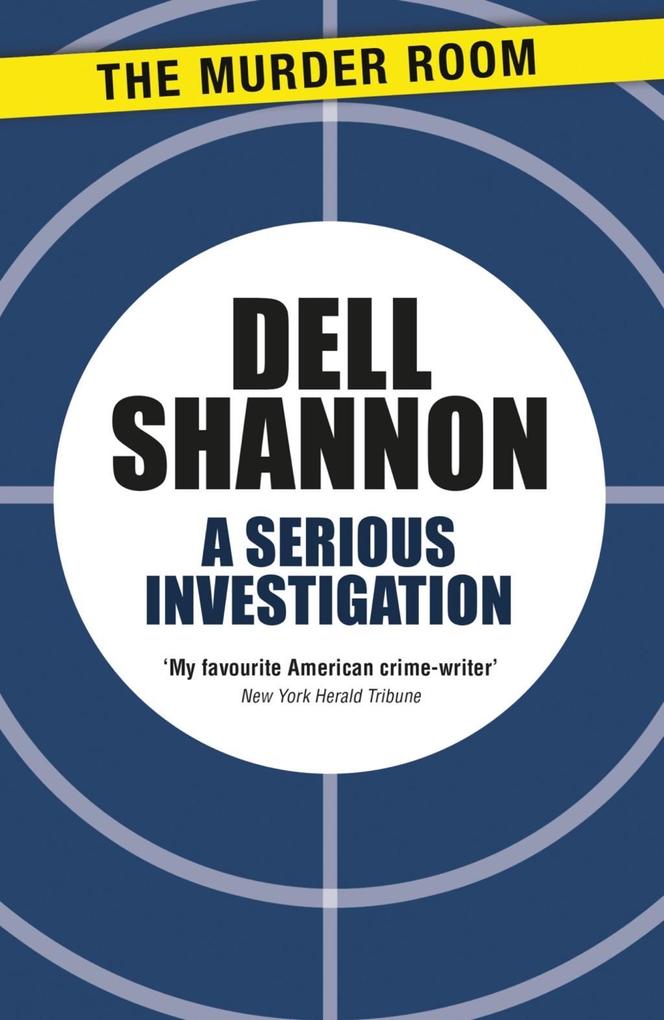 Produktbild: A Serious Investigation | Dell Shannon